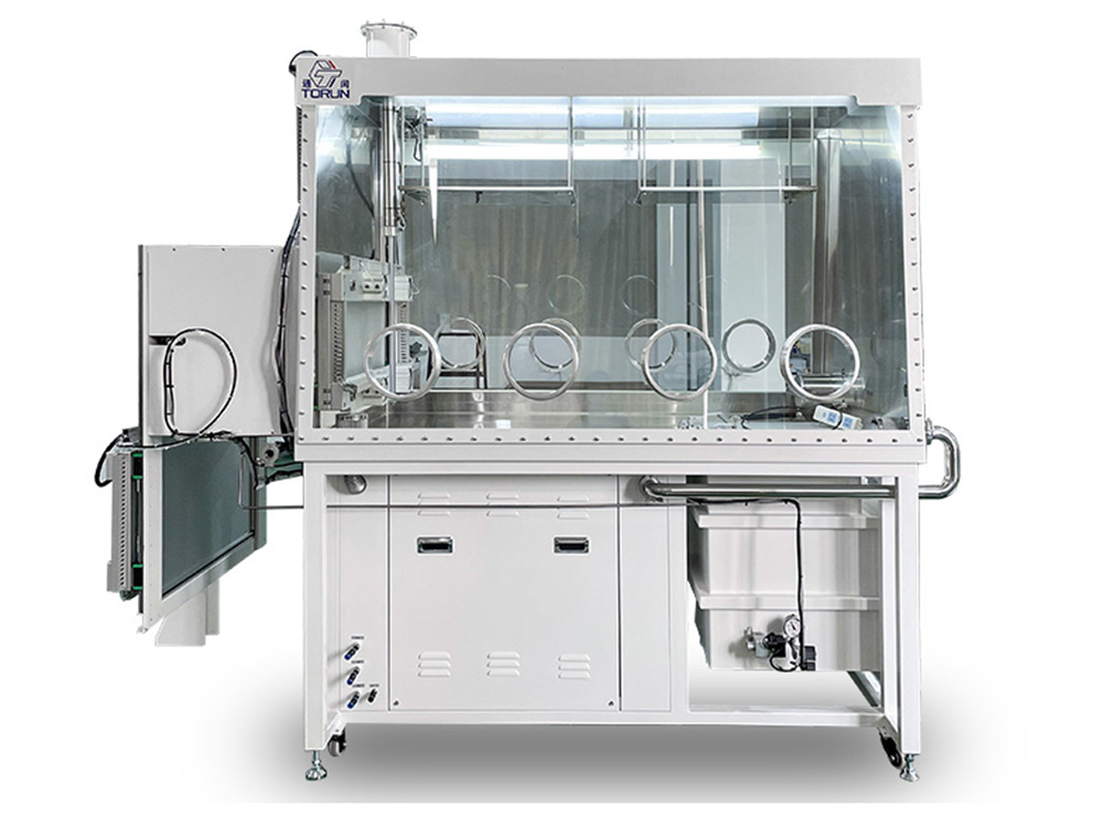 Super purified glove box production line with 3D printing supporting facilities